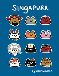 Image 2 of Meowgi sticker sheets