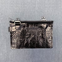 Image 2 of BLACK CROC MINI BAG