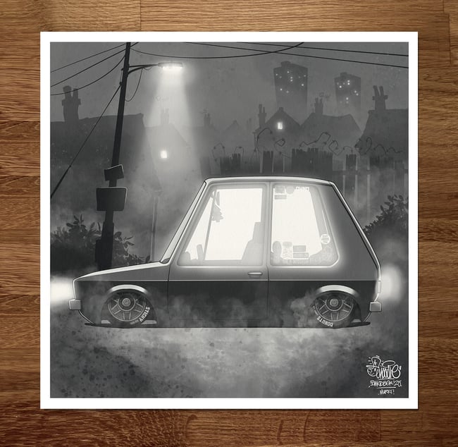 Murky - Inktober 25 Print