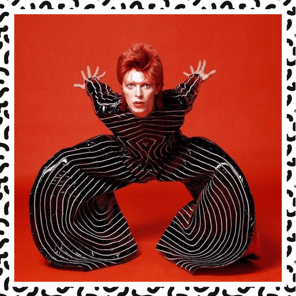 Image of Bowie Inspired Tokyo Pop Statement Acrylic Necklace