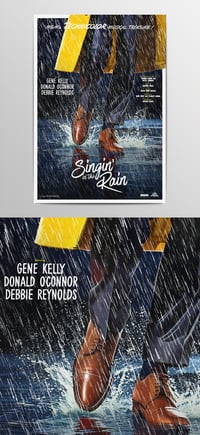 Póster "Singin' in the Rain" exclusivo Phenomena Experience