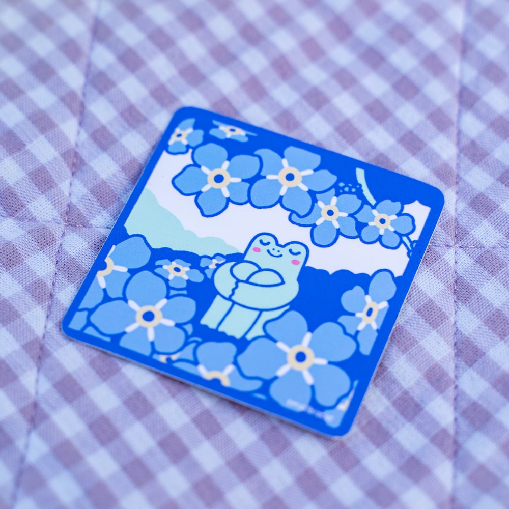 Image of Sticker Freddy Flowers Oh My Frog