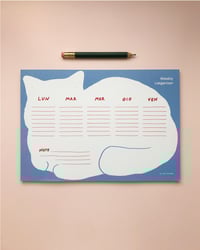 Image 1 of Catganizer - Weekly Planner da scrivania