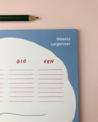 Image 2 of Catganizer - Weekly Planner da scrivania