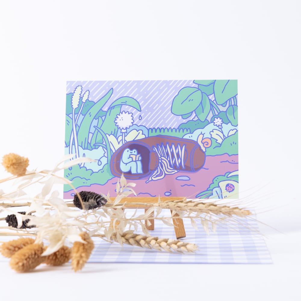 Image of Postcard Prints Rain Theme