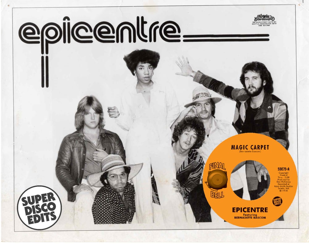  Epicentre Feat Bernadette Bascom "Magic Carpet" Final Bell Pre Order 45rpm
