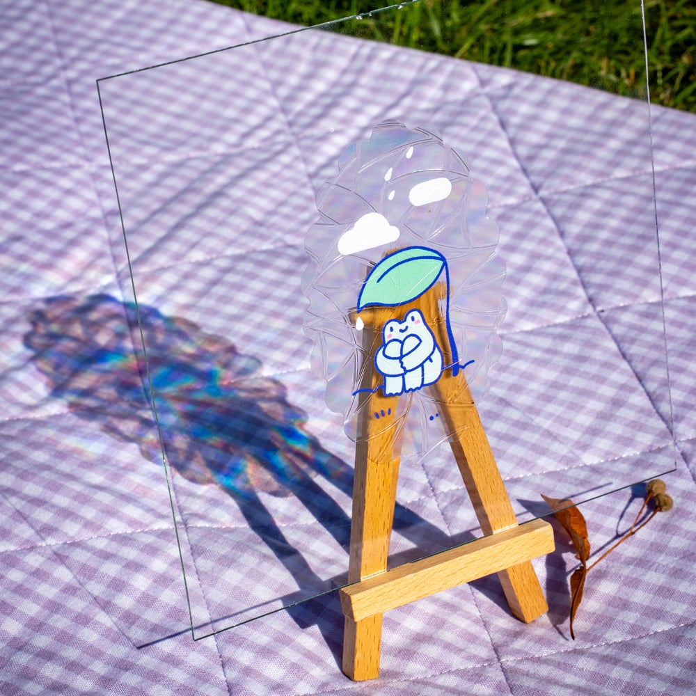 Image of Suncatcher Stickers Frogs
