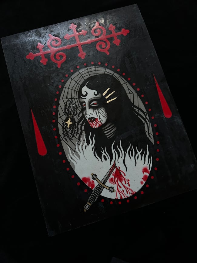 •suicide commando• original painting