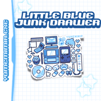 Image 1 of Little Blue Junk Drawer