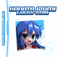 Image 1 of Konata Izumi Sticker