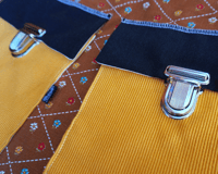 Image 2 of Sac marron fleur