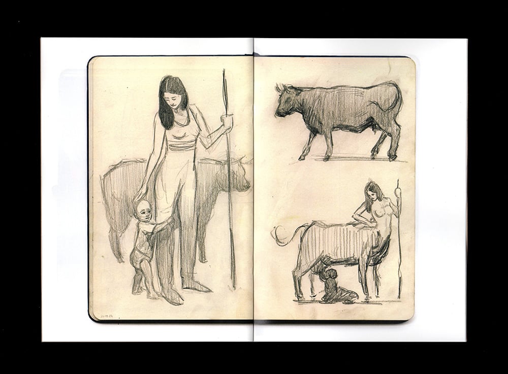 Centauresa: sketches