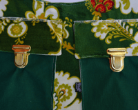 Image 3 of Sac vert velour