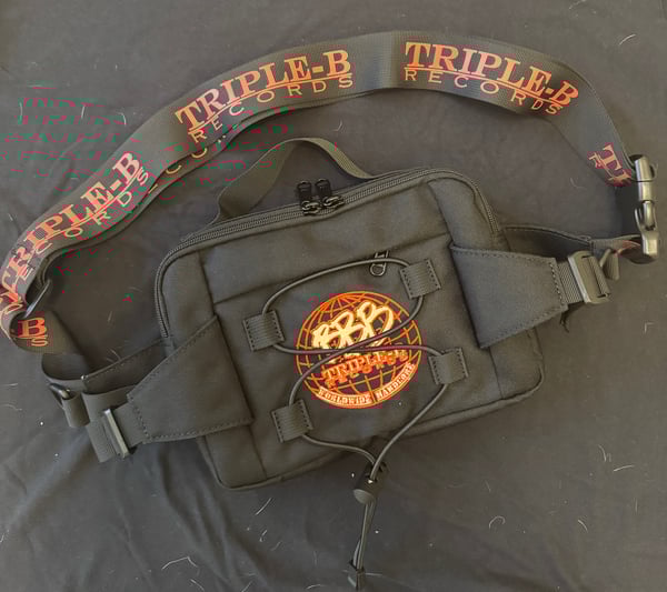 Image of BBB Shoulder Bag - Red w/Cream 