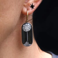 Image 2 of PENDIENTES BLACK DANDELION