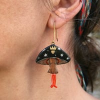 Image 3 of PENDIENTES REINA AMANITA