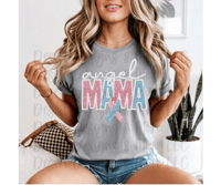 Image 3 of Angel Mama Of Both Shirt 