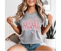 Image 2 of Angel Mama Pink Shirt 