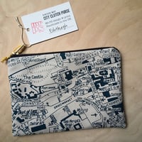 Image 2 of Edinburgh Map City Clutch Purse