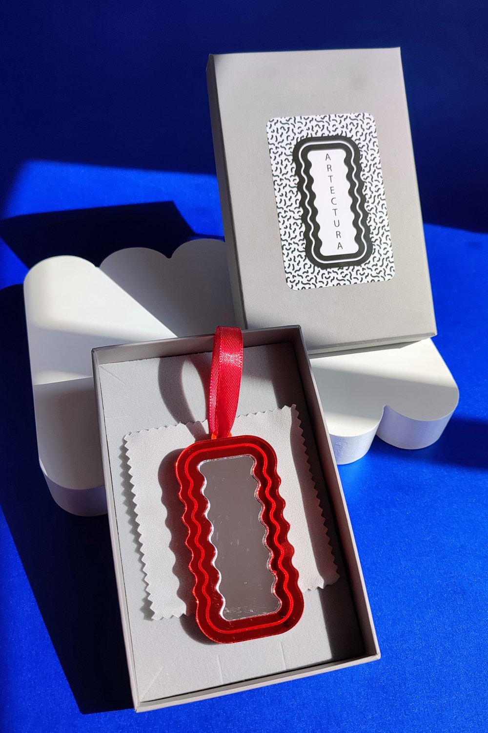 Image of Wiggle Mirror Hanging Ornament / Decoration