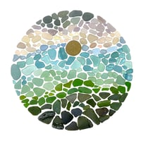 Meditation: Erie Sun Print