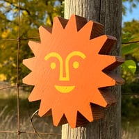 Image 1 of Cedar wood sun - orange