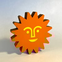 Image 2 of Cedar wood sun - orange