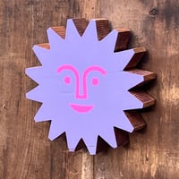 Image 1 of Cedar wood sun - purple