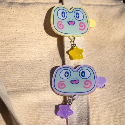 Image of Frog Star Hairclips