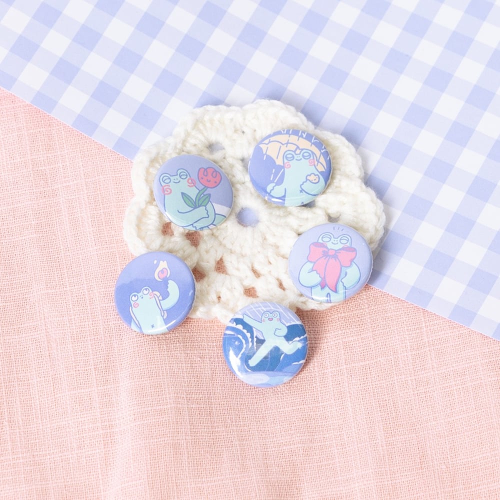 Image of Buttons Set Freddy Adventures