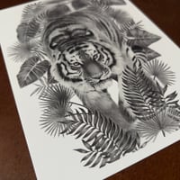 Image 3 of “Focused on fate” mini matted fine art print