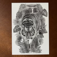 Image 4 of “Focused on fate” mini matted fine art print