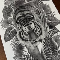 Image 5 of “Focused on fate” mini matted fine art print