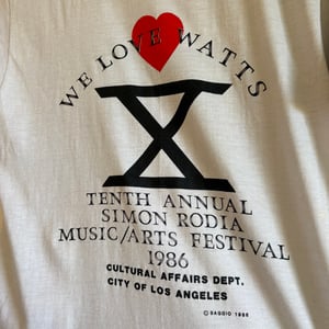 Image of 10th Annual Watts Towers Music & Arts Festival T-Shirt