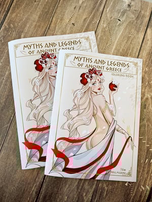 Image of Myths and Legends of Ancient Greece coloring book PREORDER