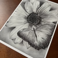 Image 2 of “Change” mini matted fine art print