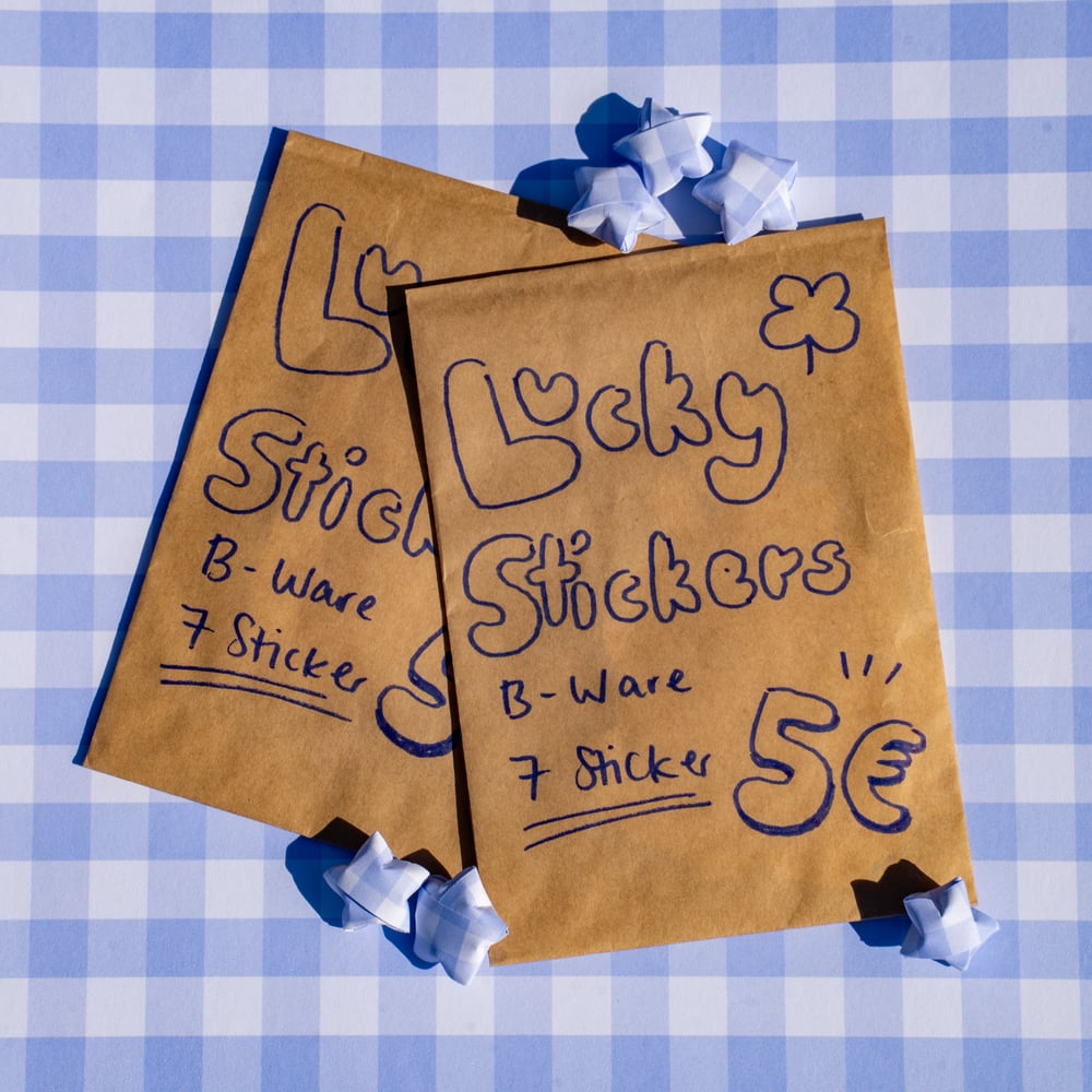Image of Lucky Letter Stickers