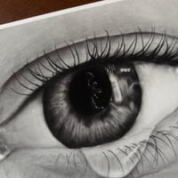 Image 4 of “Tears for our fallen” mini matted fine art print