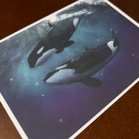 Image 4 of “Tranquility” mini matted fine art print 