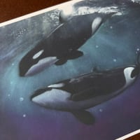 Image 5 of “Tranquility” mini matted fine art print 