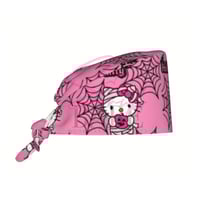 Image 1 of Hallow-Kitty Scrub Cap🎀