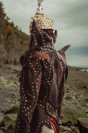 Image of Toxic Vision Space Between The Stars sculpted jacket