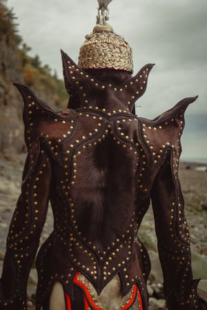 Image of Toxic Vision Space Between The Stars sculpted jacket