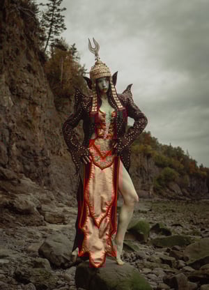 Image of Toxic Vision Space Between The Stars sculpted jacket