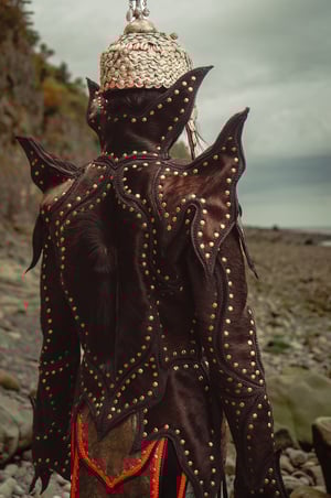 Image of Toxic Vision Space Between The Stars sculpted jacket