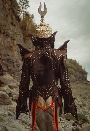 Image of Toxic Vision Space Between The Stars sculpted jacket