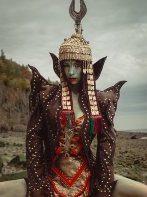 Image of Toxic Vision Space Between The Stars sculpted jacket