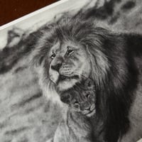 Image 5 of “Here for you” mini matted fine art print 