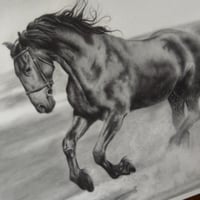 Image 4 of “Free spirit” mini matted fine art print 