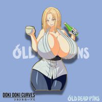 Image 3 of Doki Doki Tsunade Enamel Pin In Hand Extras